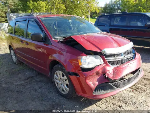 2C4RDGBG8GR137816 — 2016 Dodge Grand Caravan SE, Передняя часть (Front), фото до ремонта