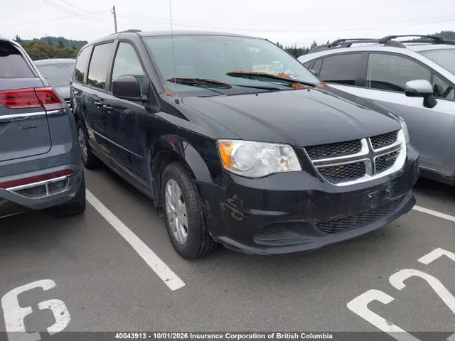 2016 Dodge Grand Caravan Se VIN 2C4RDGBGXGR321722 фото 1