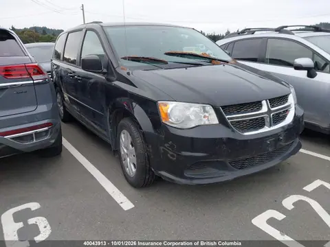 2C4RDGBGXGR321722 — 2016 Dodge Grand Caravan SE, Задняя часть справа (Right Rear), фото до ремонта