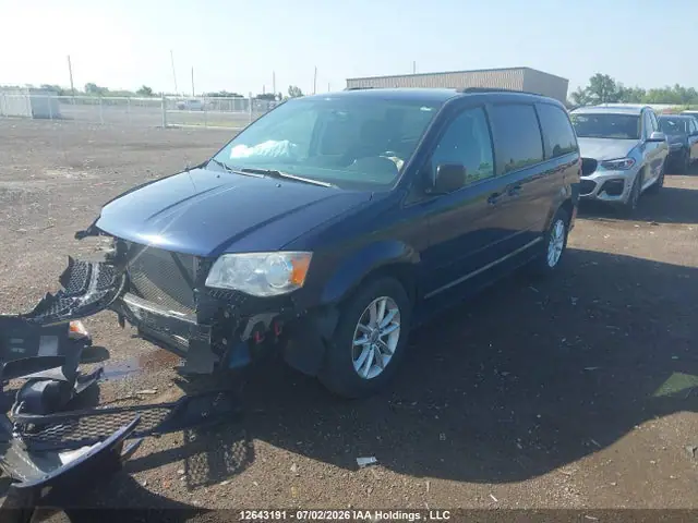 2C4RDGBG2HR718729 — 2017 Dodge Grand Caravan SE, фото 2 с аукциона IAAI 13.10.2026, Передняя часть