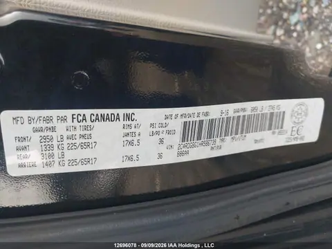2017 Dodge Grand Caravan Se VIN 2C4RDGBG1HR586739 фото 9