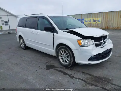 2C4RDGBG9HR809030 — 2017 Dodge Grand Caravan SE, Передняя часть (Front), фото до ремонта