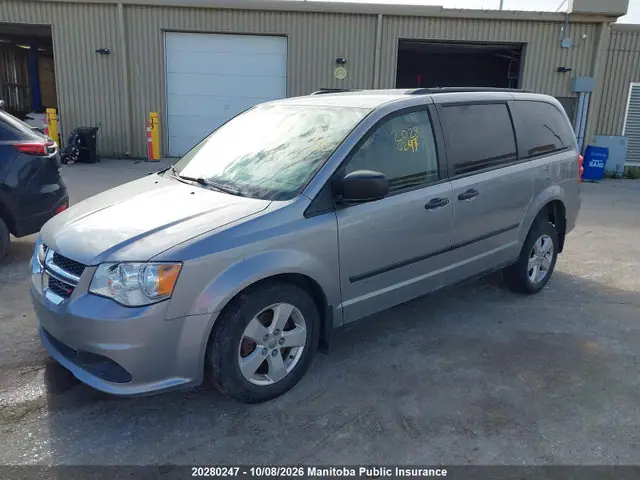 2C4RDGBG2HR869456 — 2017 Dodge Grand Caravan SE, фото 2 с аукциона IAAI 14.10.2026, Правый бок