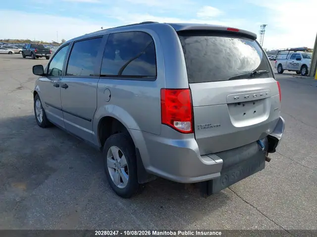 2C4RDGBG2HR869456 — 2017 Dodge Grand Caravan SE, фото 3 с аукциона IAAI 14.10.2026, Правый бок
