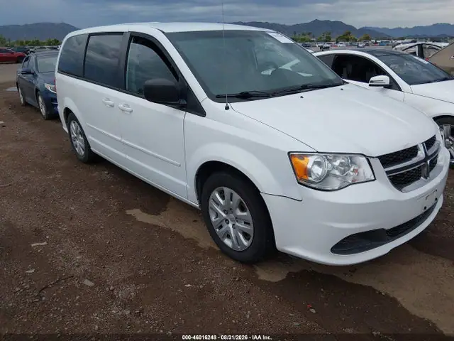 2C4RDGBG7HR867217 — 2017 Dodge Grand Caravan SE, Естественный износ (Normal Wear & Tear), фото до ремонта