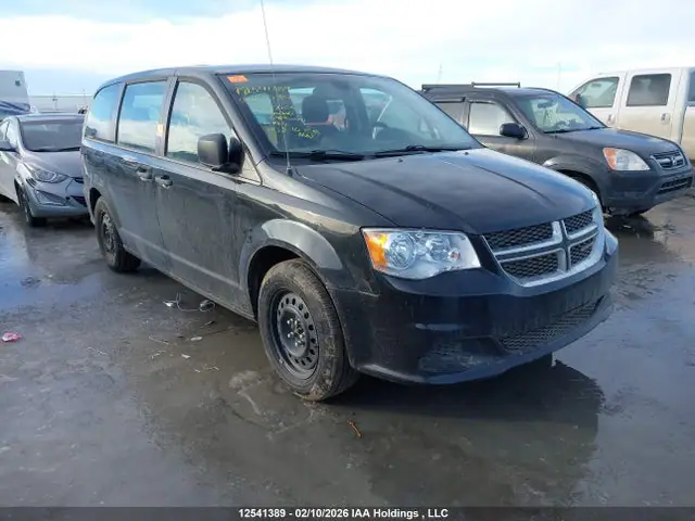 2C4RDGBG3JR340846 — 2018 Dodge Grand Caravan SE, Угон (Theft), фото до ремонта