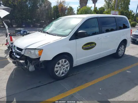2018 Dodge Grand Caravan Se VIN 2C4RDGBG1JR305299 фото 2