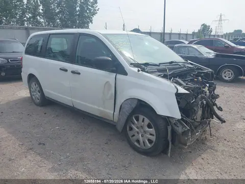2C4RDGBG9KR700073 — 2019 Dodge Grand Caravan SE, Передняя часть (Front), фото до ремонта