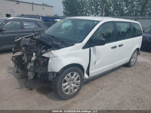 2019 Dodge Grand Caravan Se VIN 2C4RDGBG9KR700073 фото 2