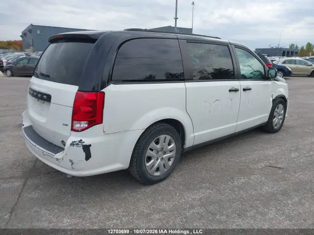 2C4RDGBG8KR683833 — 2019 Dodge Grand Caravan SE, фото 4 с аукциона IAAI 14.10.2026, Передняя часть