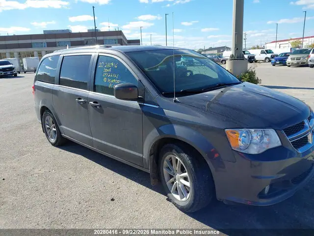 2C4RDGBG4KR754400 — 2019 Dodge Grand Caravan SE, Правый бок (Right Side), фото до ремонта
