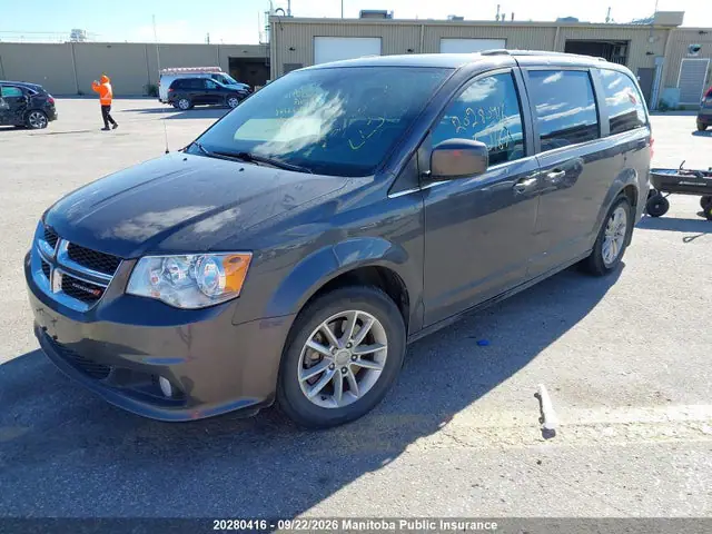 2C4RDGBG4KR754400 — 2019 Dodge Grand Caravan SE, фото 2 с аукциона IAAI 29.09.2026, Правый бок