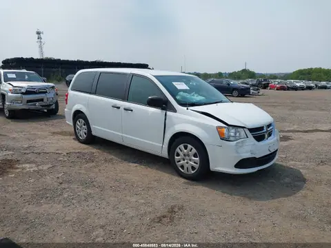 2C4RDGBG7KR789285 — 2019 Dodge Grand Caravan SE, Передняя часть (Front & Rear), фото до ремонта