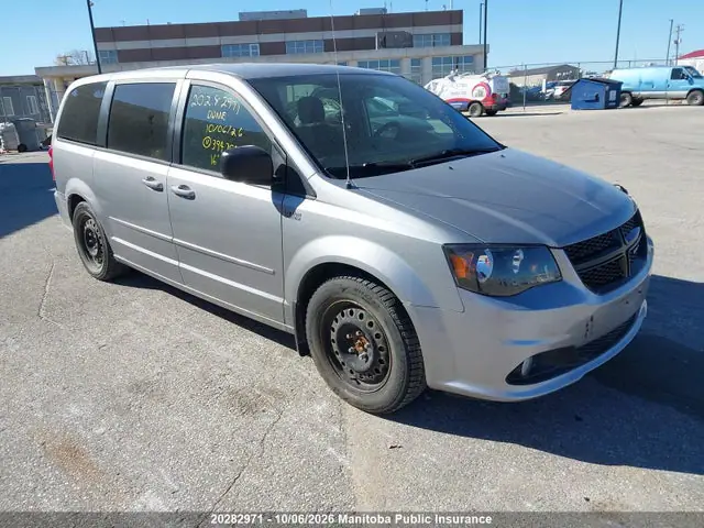 2C4RDGBG3GR394754 — 2016 Dodge Grand Caravan SXT, Задняя часть слева (Left Rear), фото до ремонта