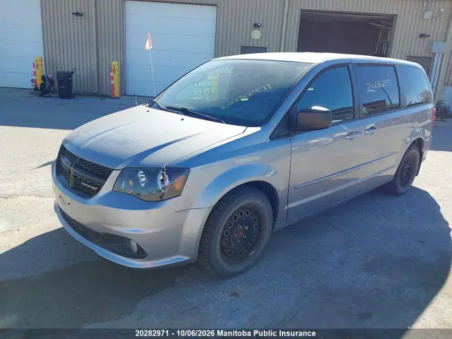 2C4RDGBG3GR394754 — 2016 Dodge Grand Caravan SXT, фото 2 с аукциона IAAI 14.10.2026, Задняя часть слева