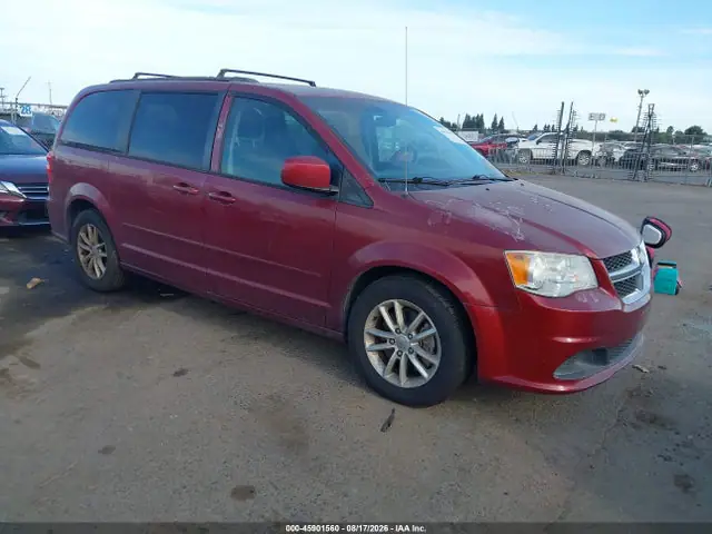 2C4RDGCG5GR273643 — 2016 Dodge Grand Caravan SXT, Естественный износ (Normal Wear & Tear), фото до ремонта
