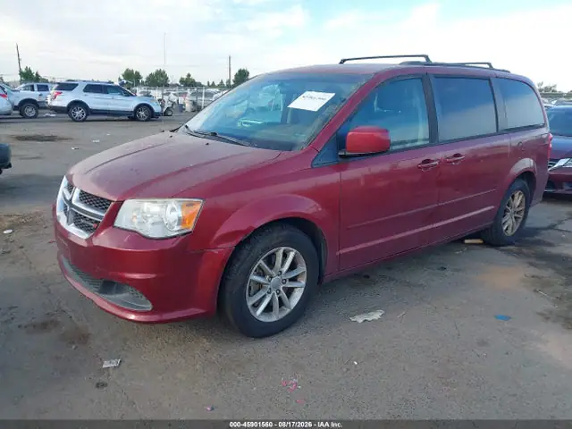 2C4RDGCG5GR273643 — 2016 Dodge Grand Caravan SXT, фото 2 с аукциона IAAI 30.09.2026, Естественный износ