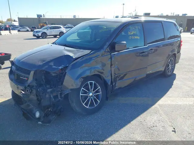 2017 Dodge Grand Caravan Sxt VIN 2C4RDGBG6HR868441 фото 2