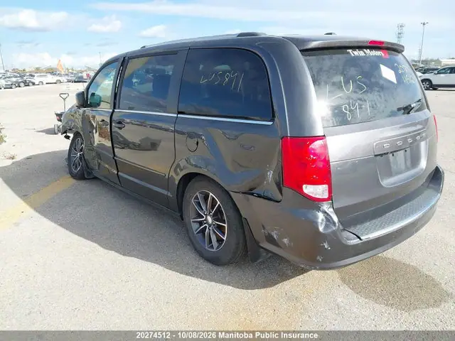 2017 Dodge Grand Caravan Sxt VIN 2C4RDGBG6HR868441 фото 3