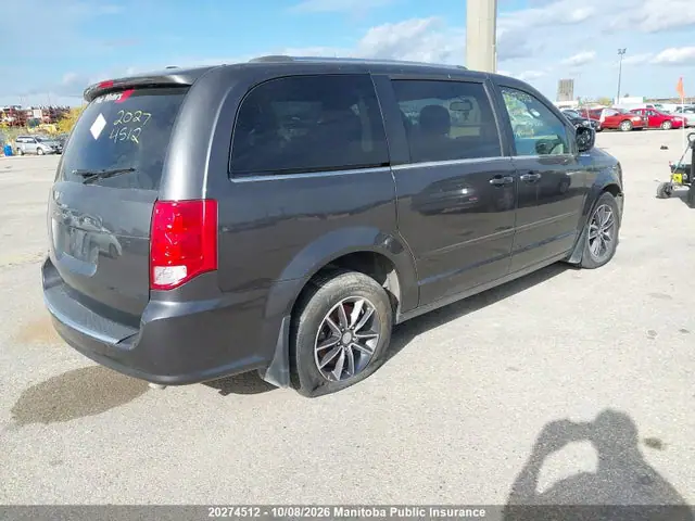 2017 Dodge Grand Caravan Sxt VIN 2C4RDGBG6HR868441 фото 4