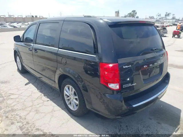 2C4RDGCG5KR661061 — 2019 Dodge Grand Caravan SXT, фото 3 с аукциона IAAI 14.10.2026, Передняя часть справа