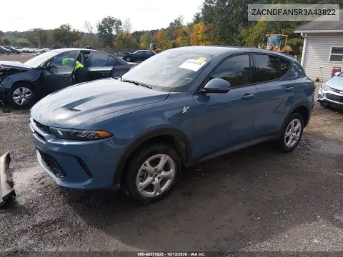 2024 Dodge Hornet Gt Awd VIN ZACNDFAN5R3A43822 фото 2