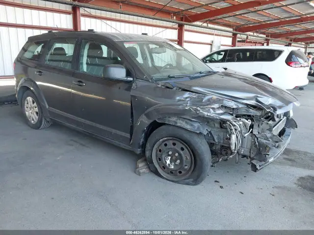 3C4PDCAB9ET256961 — 2014 Dodge Journey American Value Pkg, Left & Right Side, фото до ремонта