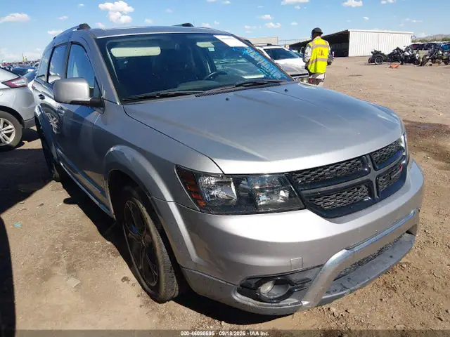 3C4PDDGG8JT387091 — 2018 Dodge Journey Crossroad AWD, Естественный износ (Normal Wear & Tear), фото до ремонта