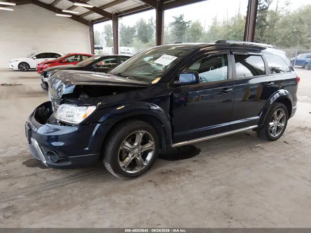 3C4PDDGG7HT623725 — 2017 Dodge Journey Crossroad Plus AWD, фото 2 с аукциона IAAI 14.10.2026, Передняя часть