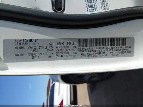 2017 Dodge Journey Crossroad Plus VIN 3C4PDCGG2HT644184 фото 9