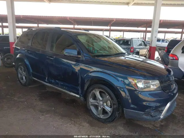 3C4PDCGG9FT720836 — 2015 Dodge Journey Crossroad, Правый бок (Right Side), фото до ремонта