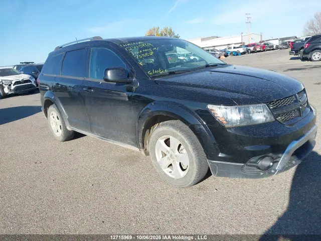 3C4PDDGG0KT758858 — 2019 Dodge Journey Crossroad, Град (Hail), фото до ремонта