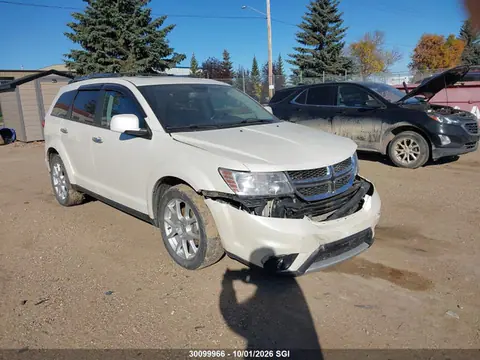 3C4PDDFG6ET105389 — 2014 Dodge Journey R/T, Передняя часть, фото до ремонта