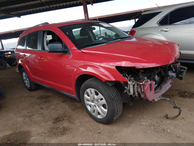 2016 Dodge JOURNEY SE VIN 3C4PDCAB3GT223005 фото 1