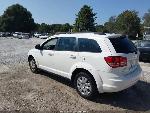 2016 Dodge JOURNEY SE VIN 3C4PDCAB4GT110714 фото 3