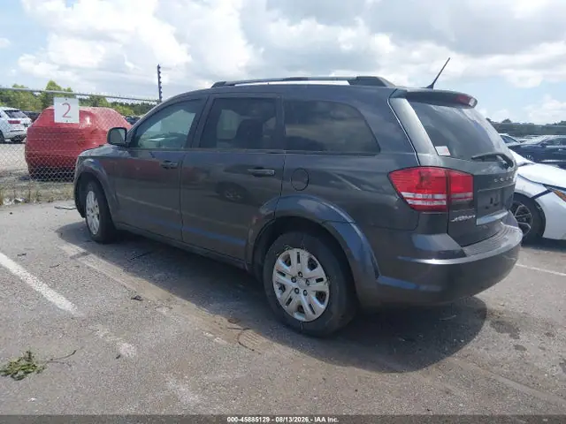 2017 Dodge JOURNEY SE VIN 3C4PDCAB3HT637063 фото 3