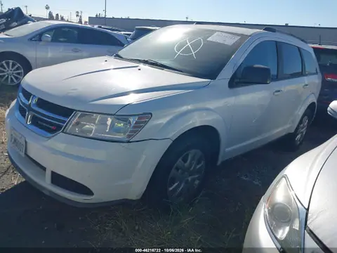 2017 Dodge JOURNEY SE VIN 3C4PDCAB4HT549882 фото 2