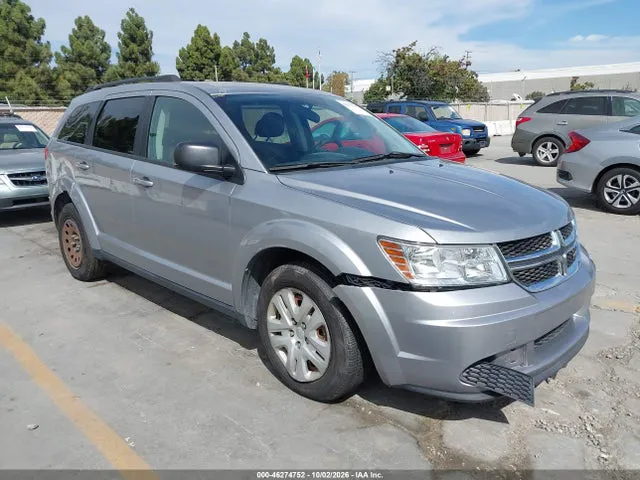 2017 Dodge JOURNEY SE VIN 3C4PDCAB1HT609701 фото 1