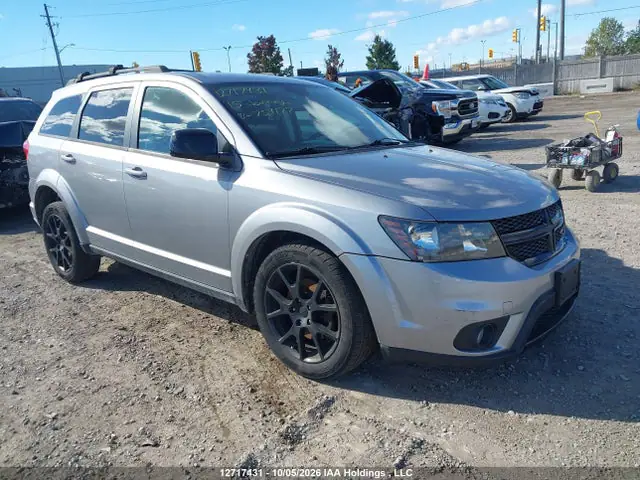 3C4PDCCG3FT754177 — 2015 Dodge Journey SXT, Передняя часть слева (Left Front), фото до ремонта