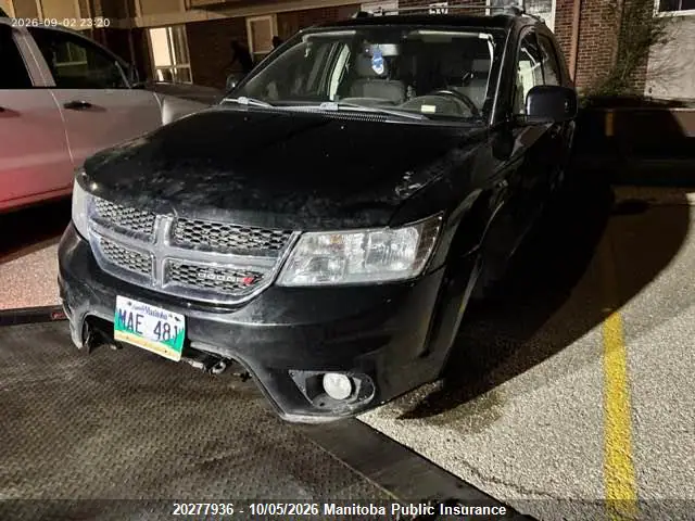 2015 Dodge Journey Sxt VIN 3C4PDCCG8FT658626 фото 2