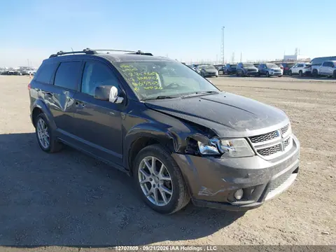 3C4PDDCGXHT615303 — 2017 Dodge Journey SXT, Передняя часть (Front), фото до ремонта