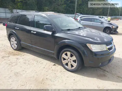 3D4GG67V99T536091 — 2009 Dodge Journey, Левая сторона, фото до ремонта