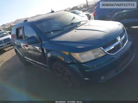 3D4GG67V69T227713 — 2009 Dodge Journey, Естественный износ, фото до ремонта