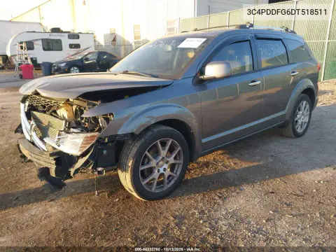 2013 Dodge Journey R/T VIN 3C4PDDFG6DT518511 фото 3