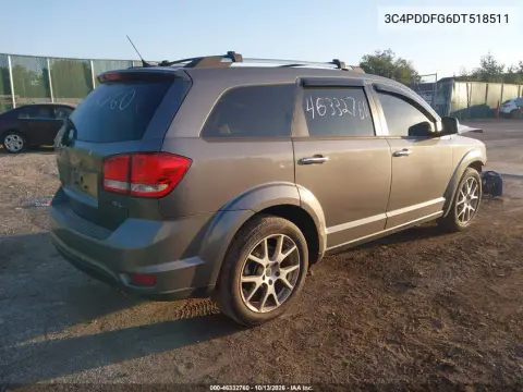2013 Dodge Journey R/T VIN 3C4PDDFG6DT518511 фото 5