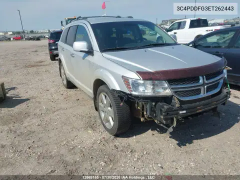 2014 Dodge Journey R/T VIN 3C4PDDFG3ET262443 фото 1