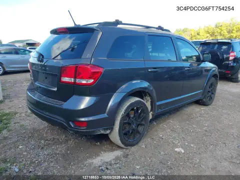 2015 Dodge Journey Sxt VIN 3C4PDCCG6FT754254 фото 5