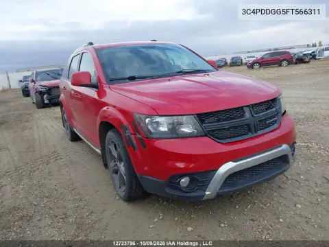 2015 Dodge Journey Crossroad VIN 3C4PDDGG5FT566311 фото 2