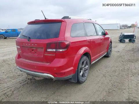 2015 Dodge Journey Crossroad VIN 3C4PDDGG5FT566311 фото 5