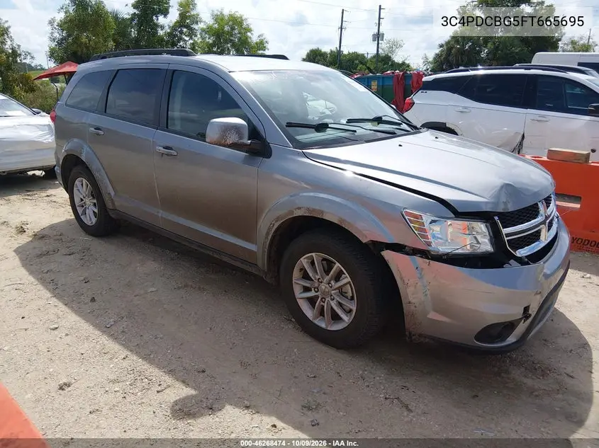 2015 Dodge Journey Sxt VIN 3C4PDCBG5FT665695 фото 2
